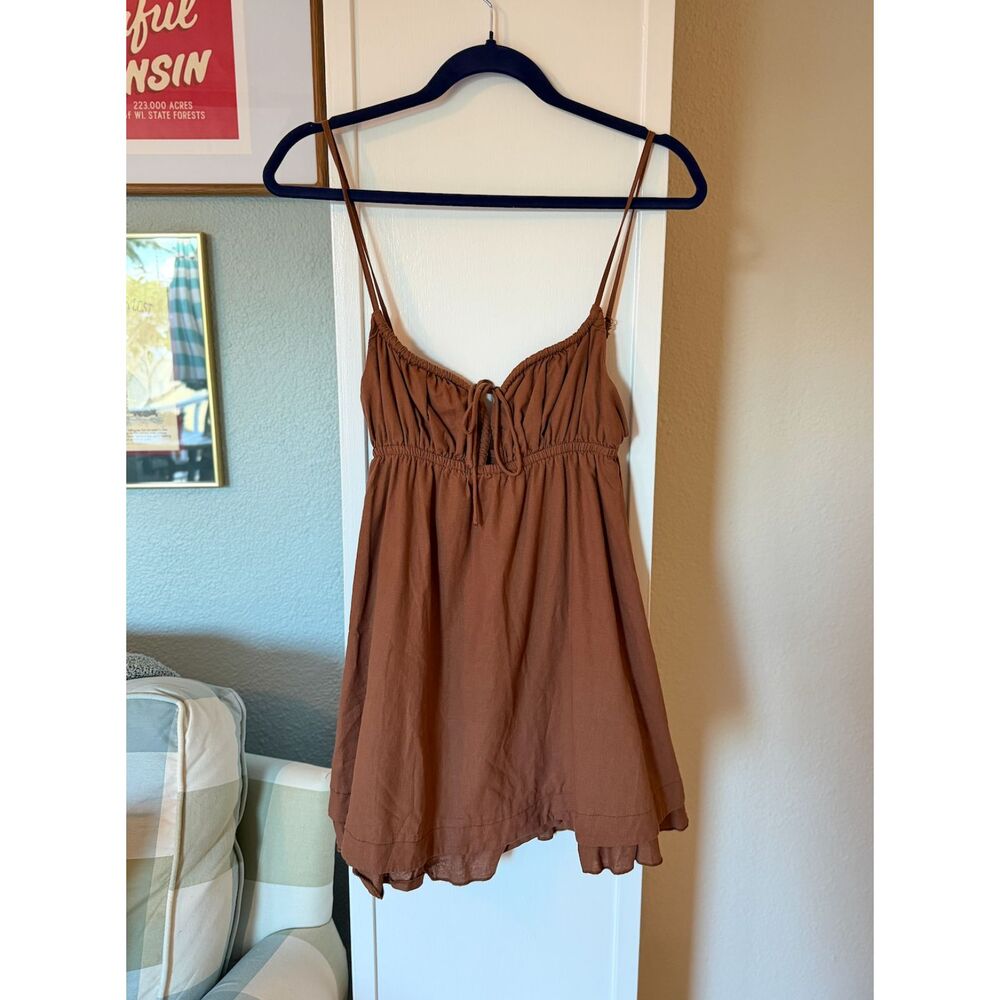 Empress Of Love Mini Dress Brown